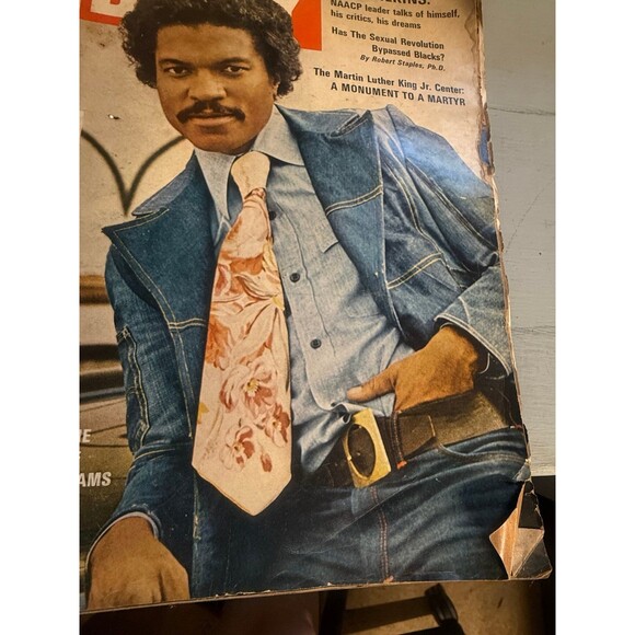 Ebony Magazine April 1974 Billy Dee Williams Cover Vintage Black History Ads - Picture 5 of 12
